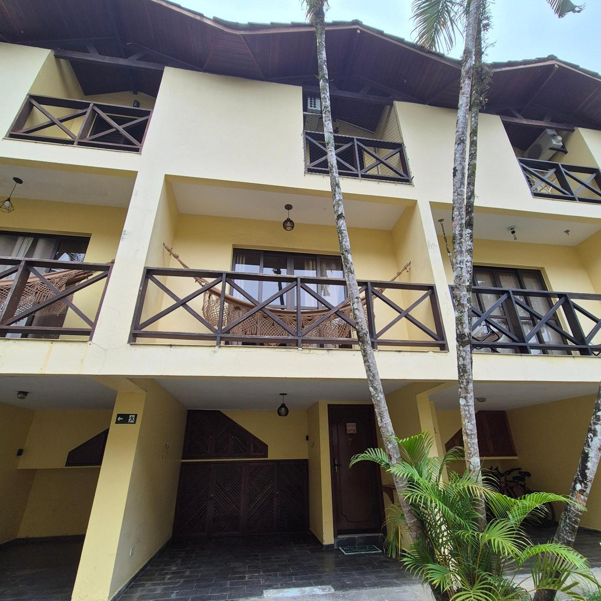 Casa 7 Em Ubatuba No Centro Condominio Com Piscina E Churrasqueira Exterior photo